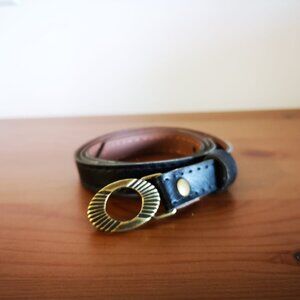 Antix PU leather black belt